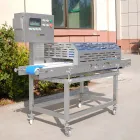 Portátil 3KW solomillo de cerdo de un solo canal pollo pato pechuga máquina cortadora de carne - Cortadora de carne - foodmachtech